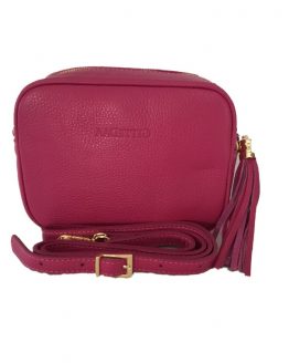 Skulderveske med dusk, rosa, GitteDaa