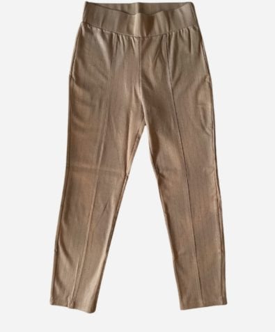Bukse med nålestriper brun - OMERO