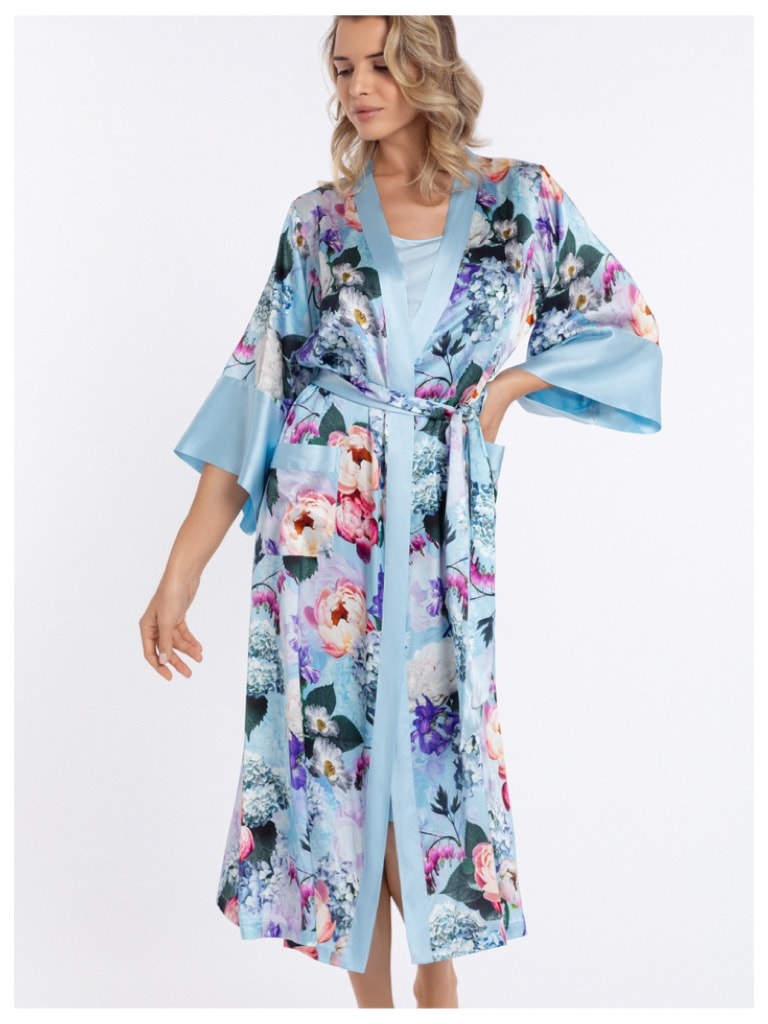 Summer Magic Kimono Blå - MARC & ANDRÈ