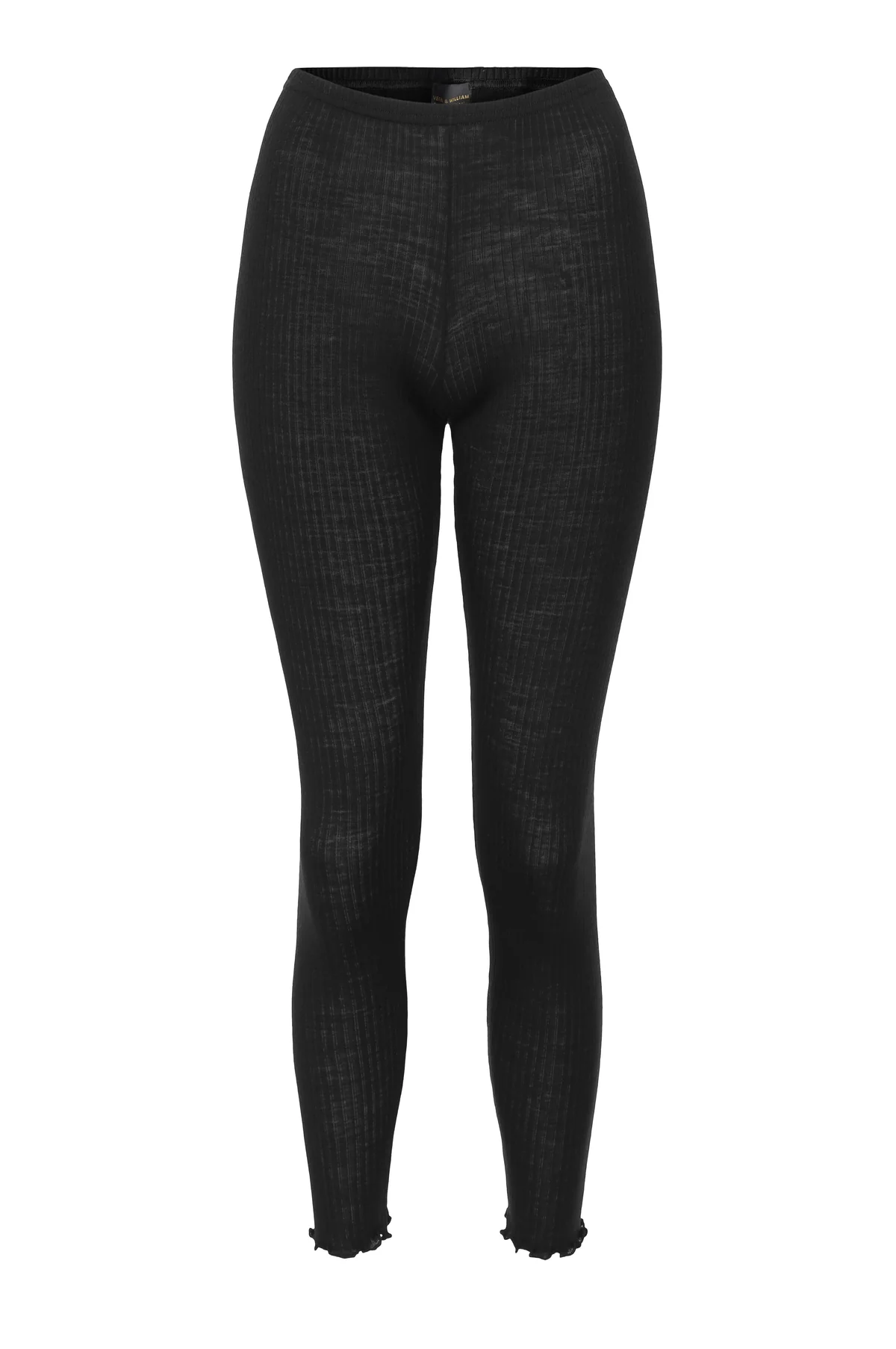 BRIGITTE PLISSÉ-RIB LONGS - BLACK - VERA & WILLIAM