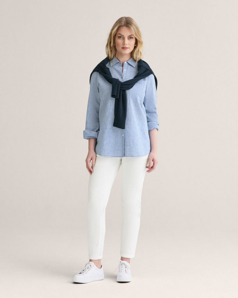 MADELEINE CHINOS WHITE - NEWHOUSE