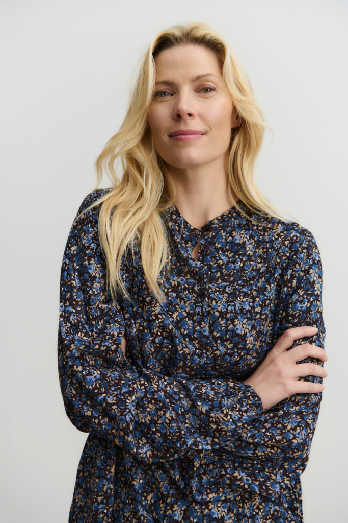 Elif Shirt Flowerprint - ROSEMUNDE