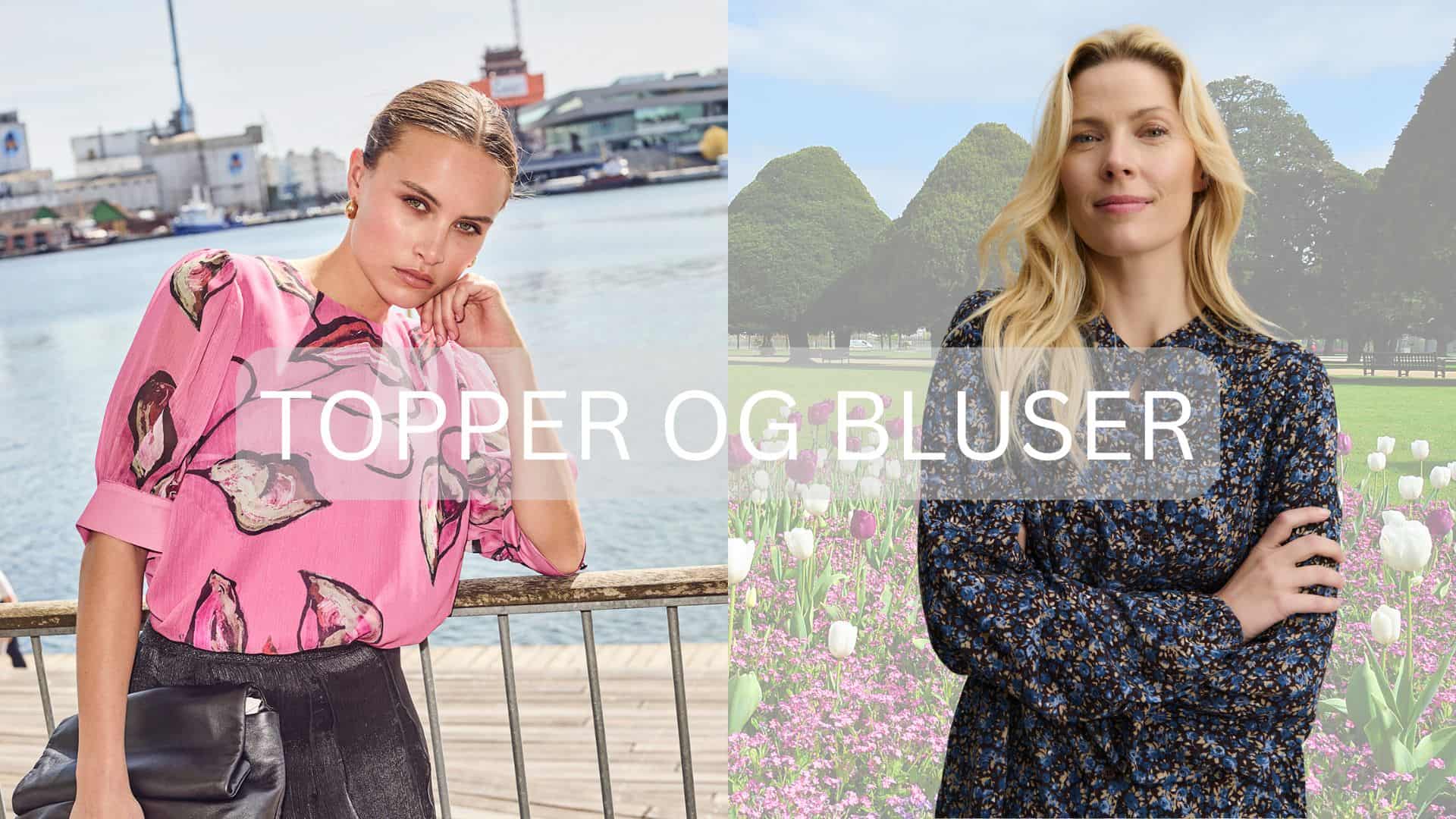 KATEGORI TOPPER OG BLUSER