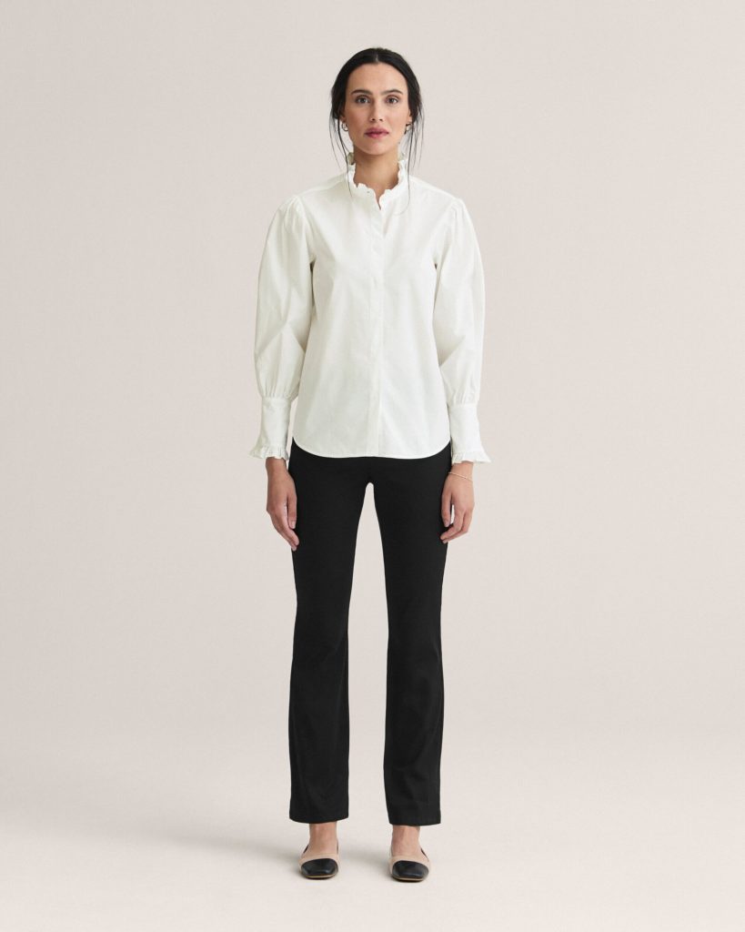 NOELLE SHIRT WHITE - NEWHOUSE