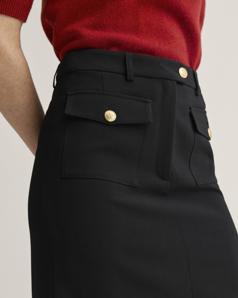 MILLY SKIRT BLACK - NEWHOUSE