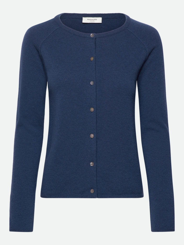 Laica Raglan Cardigan Insignia Blue - ROSEMUNDE