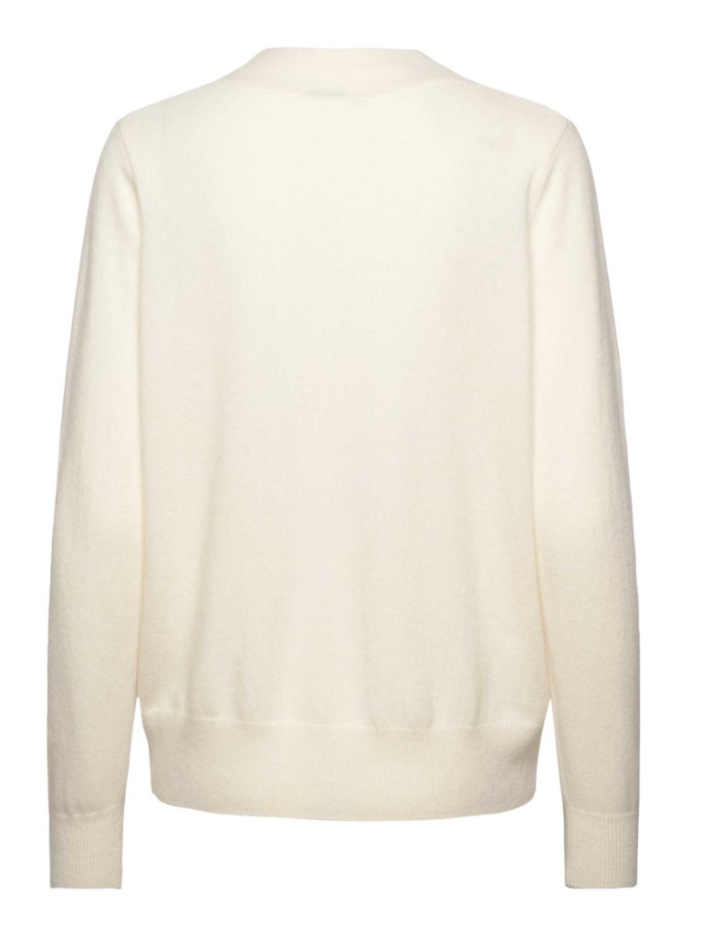 Coco V-neck Ivory - ROSEMUNDE
