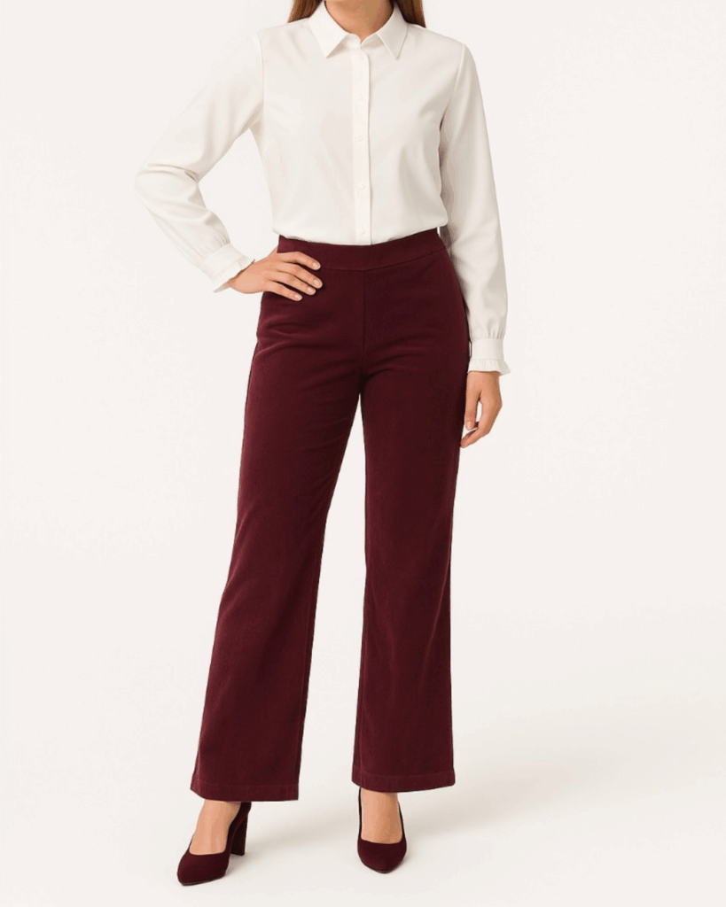 VICTORIA CORDUROY - BORDEAUX - AMAZE CPH